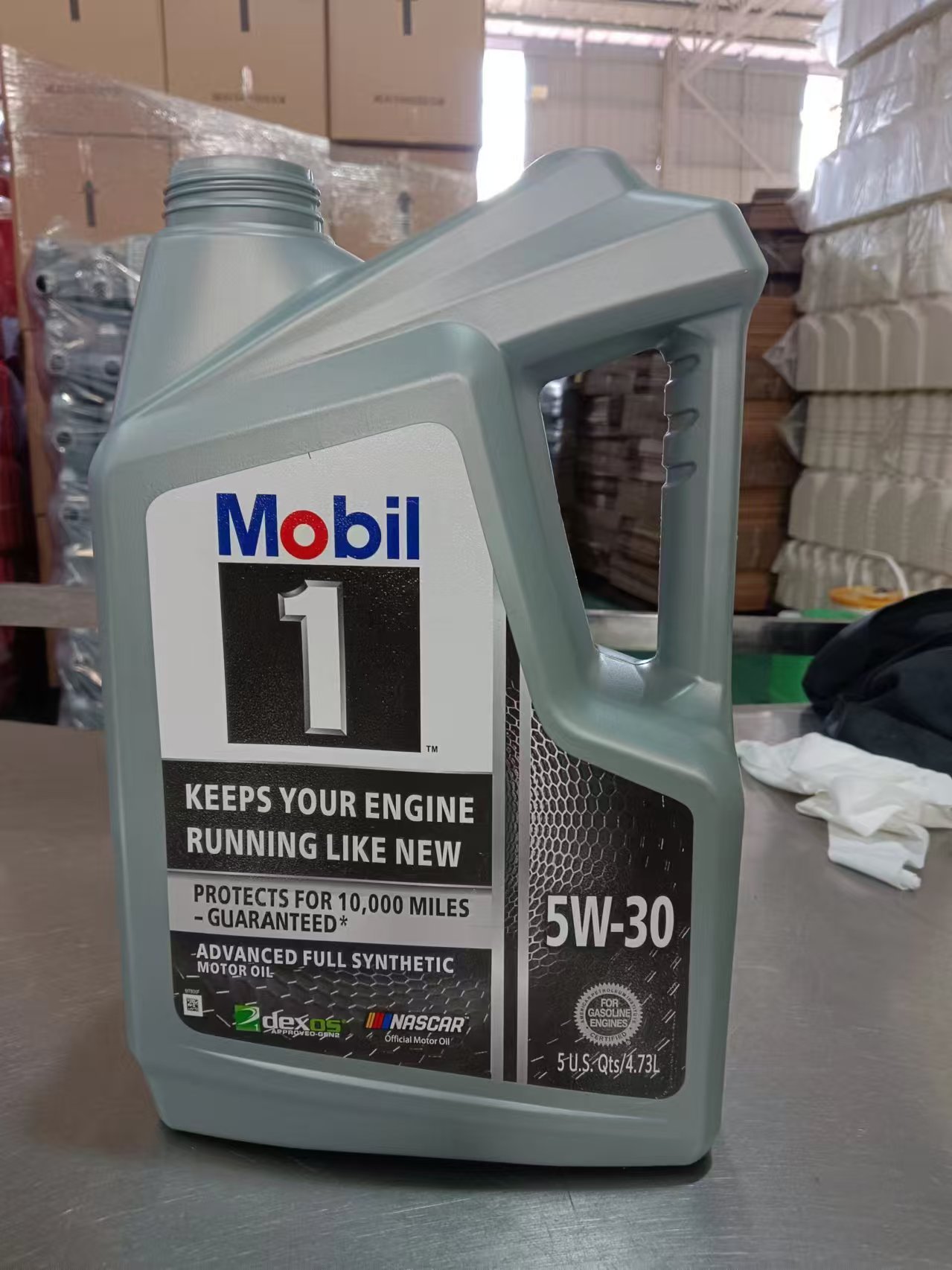 ZYQ5 MOBIL 1 زيت المحرك 5W-30 الاصطناعية الكاملة 4.73LHigh Performance زيوت التشحيم والنظافة
