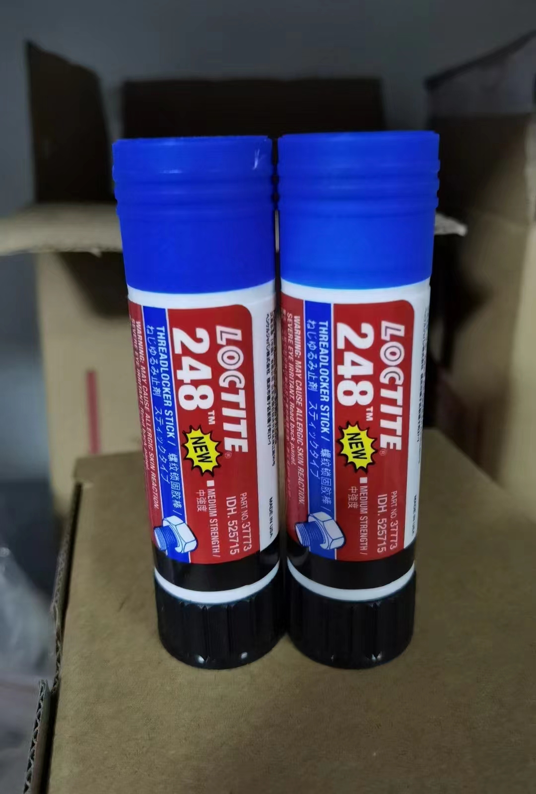 FM31 LOCTITE 248 268 9G متوسطة القوة السندات Threadlocker اللاهوائية علاج شبه الصلبة عصا الغراء