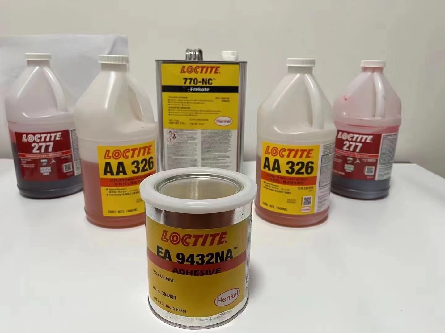 FM32 Loctite 276 275 English Lable لاصق أخضر عالي القوة ومنخفض اللزوجة