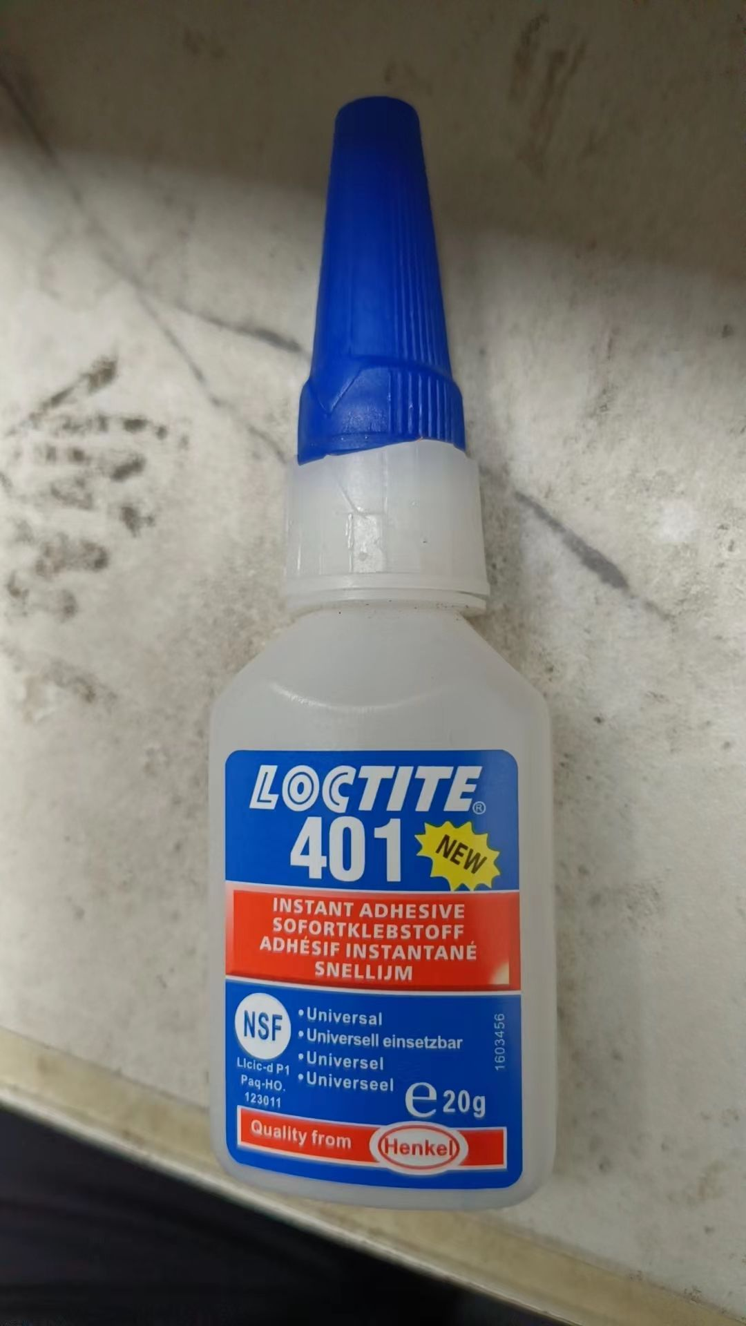 FM35 LOCTITE 2422 ديميثاكريليت استر أكريليك خيط قفل معجون علاج لاهوائي أزرق