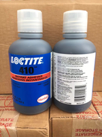 FM41 Loctite 410 مطاط أسود مقوى من جزء واحد، علاج بدرجة حرارة الغرفة، لاصق فوري لملء الفجوة